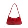Red Y2K Shoulder Bag for Women Vegan Leather Coquette Bow Purse Hobo Handbag, Underarm Bag (red)