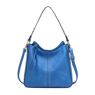 Montana West Hobo Bag for Women Designer Ladies Bucket Purse Totes Handbags Chic Shoulder Bag,MWC-128-BLUE