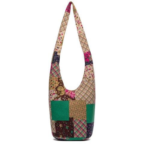 Women Shoulder Handbags Fashion canvas Hippie Crossbody Bags Bohemian Animal Prints Hobo Bags (Orange)