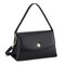 Peacocktion Small Women Top Handle Handbags, Crossbody Purse Shoulder Bags 2 Straps, Black