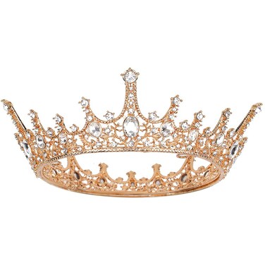 AOPRIE Crown for Women Gold Queen Crowns and Tiaras for Girls Hair Accessories for Birthday Wedding Prom Bridal Party Pageant Photography Costume Halloween Christmas Gifts&hellip;