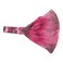 Motique Accessories Pink Stretchy Headwrap Tye Dye Boho Wide Hair Band Yoga