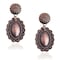 Rustic Couture&#39;s Western Earrings Jewelry for Women Cowgirl Concho Dangle Country Vintage Silver Metal Hypoallergenic Earring RCE-1069BZ
