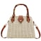 Cross Body Handbags for Women Straw Woven Beach Bag 2025 Summer Handmade Purses Wicker Rattan Bag Holiday