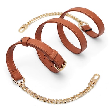 LAORENTOU Adjustable Chain Strap for Shoulder Bag Crossbody Bag Handbag Satchel Tote Bags Replacement Bag Strap