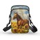 YECARYPOD Sunflower Horse Crossbody Bags for Women, Small Crossbody Phone Bag with Adjustable Strap,Zipper Purse Wallet for Women and Ladies