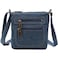 Crossbody Purses for Women Trendy Denim Small Cross Body Bag for Cell Phone Wallet with Zipper