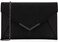 Dexmay Women Envelope Clutch Handbag Medium Saffiano Leather Foldover Clutch Purse Black