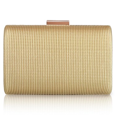 HHBOXIU Women Evening Gold Purses Clutch Bags Formal Party Clutches Wedding Purses Cocktail Prom Handbags (gold)