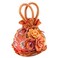TENDYCOCO 1pc Handbag Evening Bags for Women Evening Bag for Women Tote Purse for Women Flower Shaped Evening Bag Evening Bucket Bag Orange Clutch Tote Bag for Women Miss Manual
