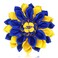 Keeblon Sigmaa Gamma Rho Brooch Pin for Women 1922 SGRho Gift Greek Sorority Paraphernalia Jewelry Sigmaa Pin (Satin 5.5" Flower Sorority Pin) (SGR Flower 02)