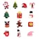 Christmas Brooch Pin Set for Women Christmas Tree Snowman Santa Reindeer Christmas Cap Brooch Pins Stocking Stuffers for Christmas Gifts
