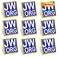 100Pack Jw.org Lapel Pins Bulk - Metal Jehovah's Witnesses Brooch Badge Pin for Men Women Clothes Bags Hats