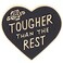 Enamel Pin Lapel Decoration Brooch Metal Cute Small for Men Women Boy Girl Heart Black