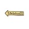 Funny Anime To Be Continued Brooch Pin Badge - Cartoon Memorial Jewelry for Anime Fans-gold