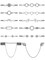 Jetec 12 Pcs Dress Back Clip Vintage Shirt Cinch Clips Sweater Cardigan Shawl Clips for Women Girls Brooch Clips(Delicate Style)