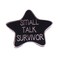 small talk survivor Enamel Lapel Pin,Hate whisper during the meeting badge brooch for Backpacks