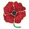 Poppy Brooch Pin Jewelry Memorial Day Jewelry Lest We Forget Enamel Poppy Brooch Pins for Women Men Memorial Day Veterans Gifts Red Poppy Pins Lapel Brooches (1 PC)
