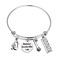 CHOORO Piano Lover Gift Music Lover Bracelet Believe In You Like I Do Bracelet Pianist Gift Piano Recital Gift Piano Students Jewelry (Believe In You-Piano br)
