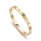 RIMRIVA Gold Bracelets for Women Cross Love Bangle Stainless Steel Women Jewelry Anniversary Her Birthday Valentines Wedding Christmas Gifts for Women Mom Wife Friend Stocking Stuffers Basket