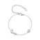 MUNDELL 925 Sterling Silver Cute Dachshund Link Bracelet Puppy Dog Link Charm Bracelet for Women or Pets Lovers Fine Jewelry