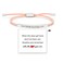 Dont Let The Hard Days Win Bracelet for Women Men, Handmade Braided Adjustable Wrap Stainless Steel Inspirational Let Him Comfort Birthday Gifts Jewelry (Pink+Silver（2）)