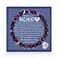 LINY Inspirational Gifts for Women, Natural Ston Inspirational Bracelets for Women, Sending You a Big Hug Gifts, Friendship Bracelet for Female Friend (Sending You a Big Hug-Purple A)