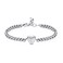 zeqingjw Urn for Ashes Heart Bracelet for Women Stainless Steel Cremation Bangle Jewelry Adjustable Keepsake Memorial Bracelet