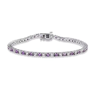 supermodel 14K Gold Plated Sterling Silver Peridot Tennis Bracelet 5mm Oval Cut 19.8 Carat Luxury Gemstone Bracelets for Women Birthday Anniversary