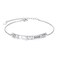 925 Sterling Silver Bracelets for Women Charm Inspirational Bracelets for Teen GirlsI I Love You 3000 Bracelet Iron Man Souvenir Marvel Movie Fans Family Love Cuff Bangle Bracelets