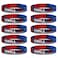 Fuqimanman2020 10 Pack Kamala Harris 2024 President Vote Silicone Bracelets Set for Women Jewelry (B)