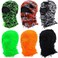 Toulite 6 Pcs Distressed Balaclava Knitted Balaclava Face Mask Men Full Face Windproof Neck Warmer for Women Men Cold Winter (Bright Colors)