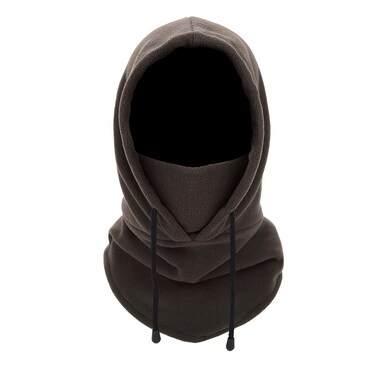 Vanolu Balaclava Ski Mask for Men &amp; Women Heavyweight Fleece Hood Skimask Winter Face Mask Cover for Cold Weather Neck Warmer Cap Grey