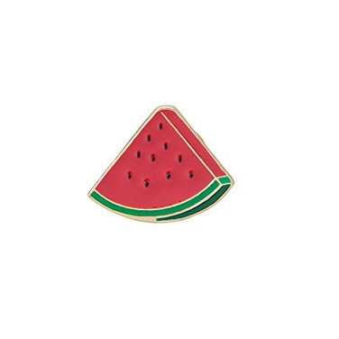 Sweet Watermelon Enamel Pin Brooch Lapel Pin Badge Students Fresh Art Enamel Pin Collection Art Brooches for Women Lapel Pins Badge Collar Jewelry