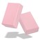 Biguphate Yoga Blocks 2 Pack, EVA Foam Yoga Block Supportive Latex-Free, Non-Slip Exercise Blocks, Yoga Accessories for Pilates, Meditation, Balance, Stretching and Deep Poses (Pink)