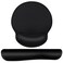 Mouse Pad and Keyboard Wrist Rest - Wrist Rest for Computer Keyboard, Ergonomic Mouse Pad &amp; Keyboard Pad, Memory Foam Wrist Support for Comfy Typing (Mouse pad Set, Classic Black)