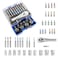 ELUMPLUS 1/4" Mini Ratchet Set (41-Piece) Small Ratchet Wrenches Set, Ratchet Screwdriver Bit Set, Phillips/Slotted/Hex/Square/Torx Bits, SAE Sockets Set with Case