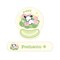 Teanea Cute Non-Slip Memory Foam Mouse Pad with Wrist Rest and Keyboard Wrist Support Pad for Desk Typing Gaming Home Office, Pochacco