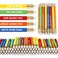 Jetec 100 Pcs Mini Pencils Bulk Inspirational Golf Pencils with Eraser and Motivational Sayings Wooden Half Pencils Back to School Gifts for Kids Student Teacher First Day of School(Rainbow Color)