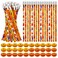 100 Pieces Christmas Pencils Bulk,Christmas Candy Cane Writing Pencils with Eraser Xmas Stationery Pencil for Holiday School Party Favors Stocking Stuffers Classrooms Student Rewards