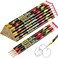 120 Pieces Welcome Back to School Pencils Apple Theme First Day of School Pencils Motivational Kindergarten Pencils for Beginners Children Kids Students Most Grade Classroom Gift Supplies