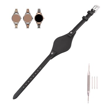 MMBAY 8mm Women Leather Watch Bands Compatible Fit for Fossil 8 mm ES2829 ES2830 ES3060 ES3076 ES3077 ES3148 ES4119 ES4176 ES3262 ES3077 Replacement Watch Strap Wirstband Bracelet For Men and Women