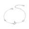 Butterfly Bracelet for Women 925 Sterling Sliver Butterfly Bracelet with Cubic Zirconia Link Adjustable Bracelet Mother&#39;s Day Birthday Jewelry Gift for Women