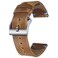 Soft Horween Leather Watch Band for Women, 18mm Leather Watch Bands, Quick Release Handmade Soft Vintage Replacement