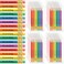 Spakon 24 Pack Mini Pencils Bulk Inspirational Golf Pencils Rainbow Short Sharpened Pencils with Eraser for Valentines Favor Gift Kid School Office (Multicolor)