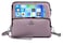 Aurexa Genuine Leather Small Crossbody Bag Touch Screen Phone Case Wristlet Clutch Handbag for Women Girls (L3- Light Purple)
