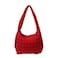 Extolove Quilted Tote Bag, Large Lightweight Quilted Bag Puffer Tote Bag Trendy Puffy Purse Hobo Bags for Women (Red)