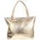 Gatuida PU Leather Women Handbag Fashion Shopping Shoulder Bag Large Capacity Tote Bag for Women, Golden