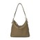 DORIS&amp;JACKY Genuine Leather Hobo Purse For Women Stylish Premium Shoulder Tote Bag With Adjustable Strap (Dark Brown)
