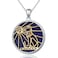 Alphm Egyptian Cat Necklace 925 Sterling Silver Bastet Goddess Pendant Necklace Ancient Egyptian Jewelry for Women